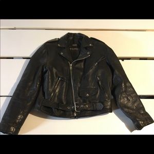 Wilson’s vintage leather jacket